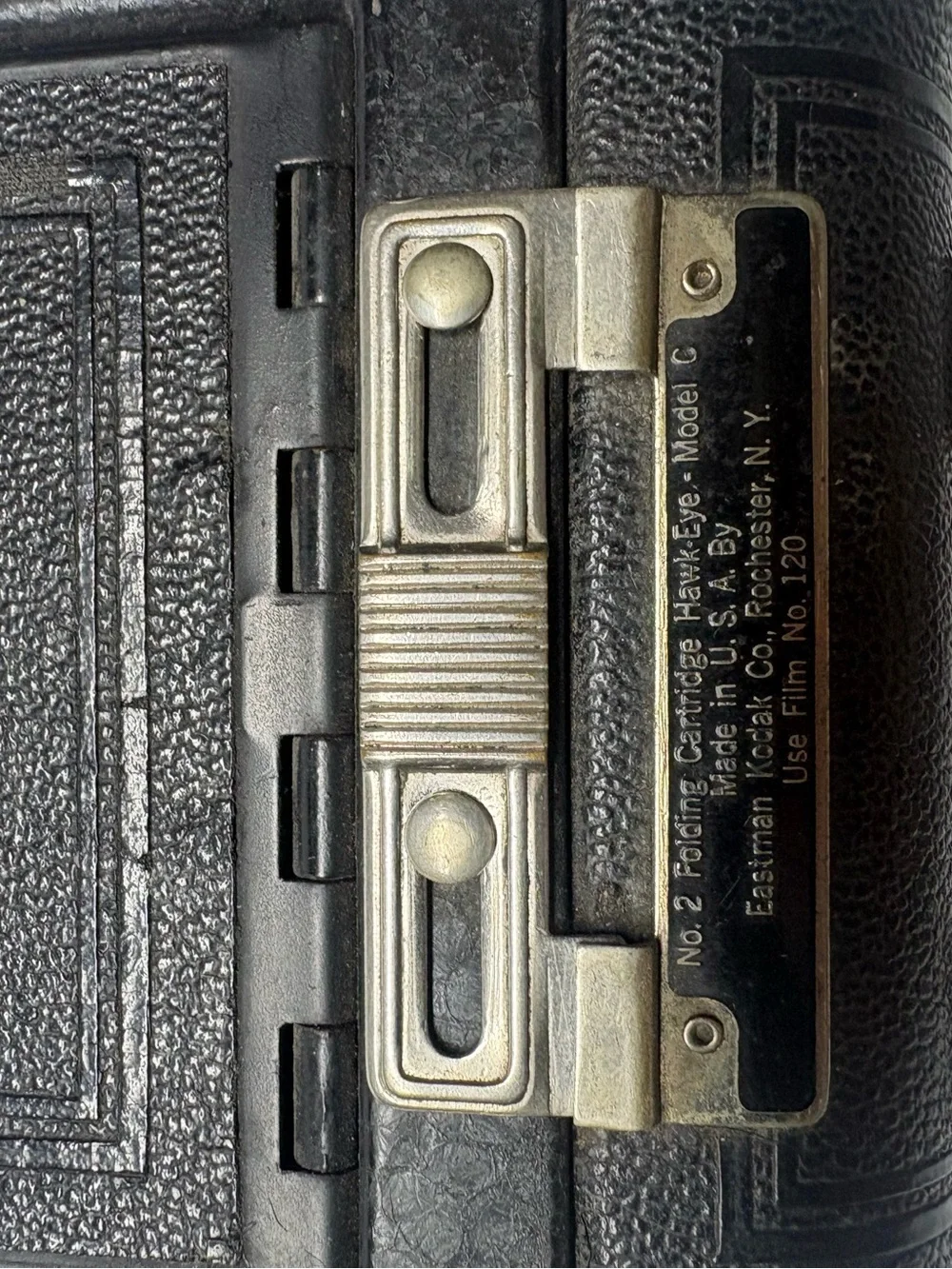 Vintage Kodak No. 2 Folding Hawkeye Model C Camera-use film 120